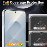 4 Pack For Samsung Galaxy S25 Edge Screen Protector, Tempered Glass Hd Clear 9H Hardness Protective Film, Full Coverage Anti-Scratch Bubble Free Easy Install Case Friendly