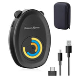 Mouse Jiggler Undetectable, Mouse Mover,For Bluetooth Mouse, Wireless Mouse,Computer,Laptop Pc Mouse,Undetectable & Noiseless Jiggler Simulates Realistic Movement (Black)