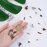 12 Sets Metal Zipper Latch Slider Retainer 3 Color #3#5#8#10 Insertion