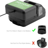 3.0Ah 18V Battery And Charger Set For Hitachi Bsl1815X Bsl1815S Bsl1830 Bsl1830C 330139 330557 339782 Replacement Battery