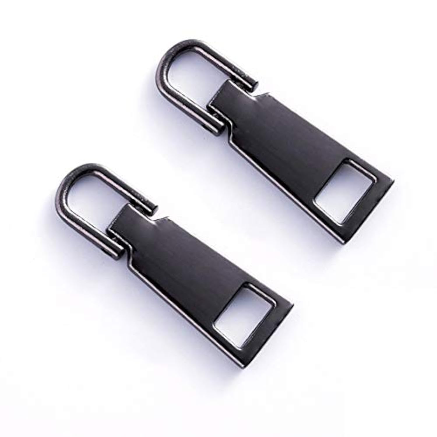 12 Pieces Zipper Head Luggage Accessories Replacement Metal Zipper Pul