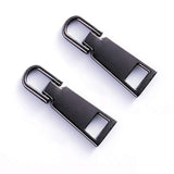12 Pieces Zipper Head Luggage Accessories Replacement Metal Zipper Pul