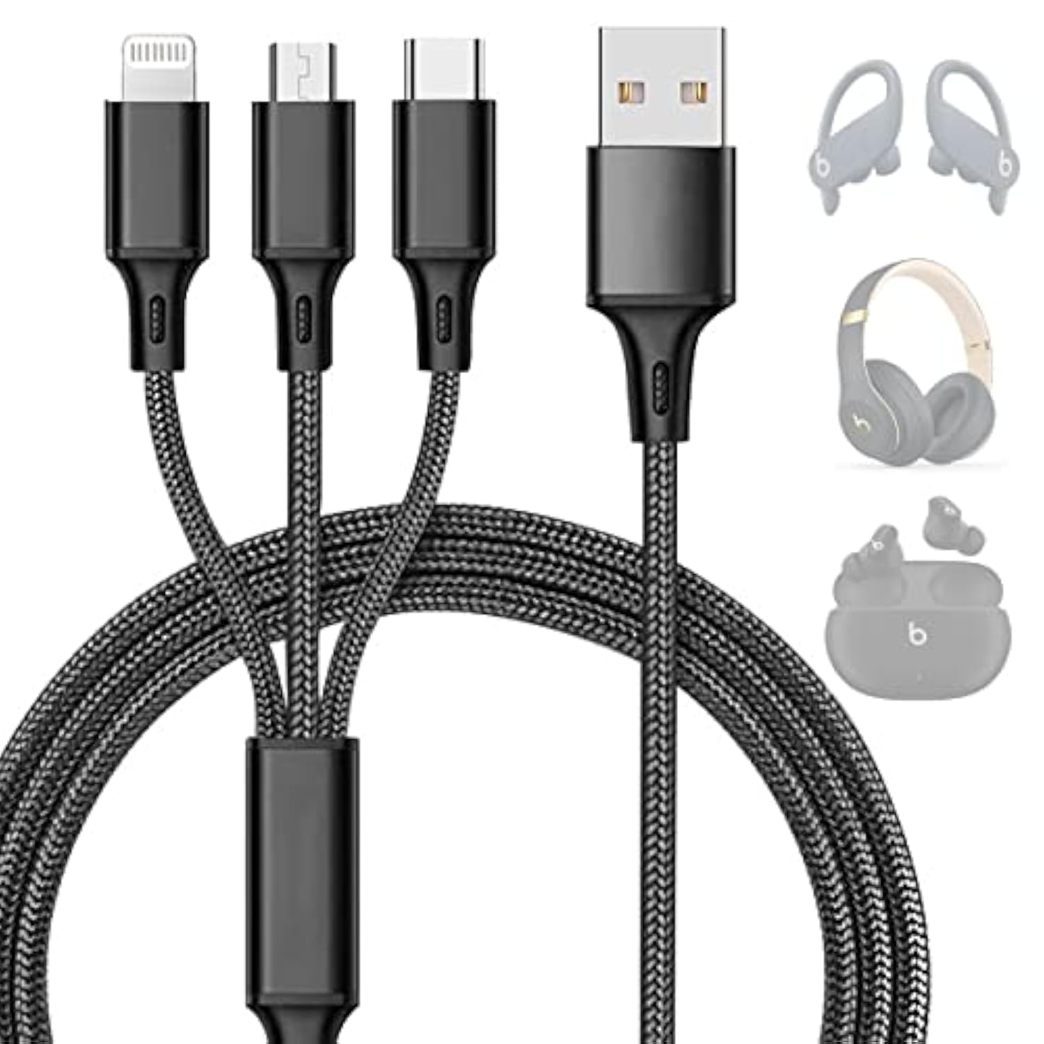 For Beats All Series Charger Cable, Charging Cord For Iphone 14 14Pro, Powerbe