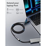 Usb C Extension Cable 10Ft/3M, Usb C Extension Cable Type C 3.1 Male To Female