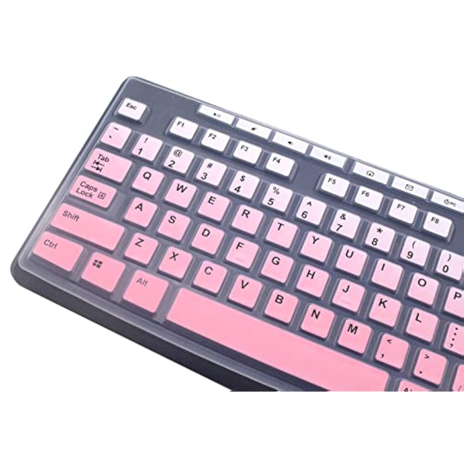 Ultra Thin Desktop PC Silicone Clear Keyboard Cover Skin Protector