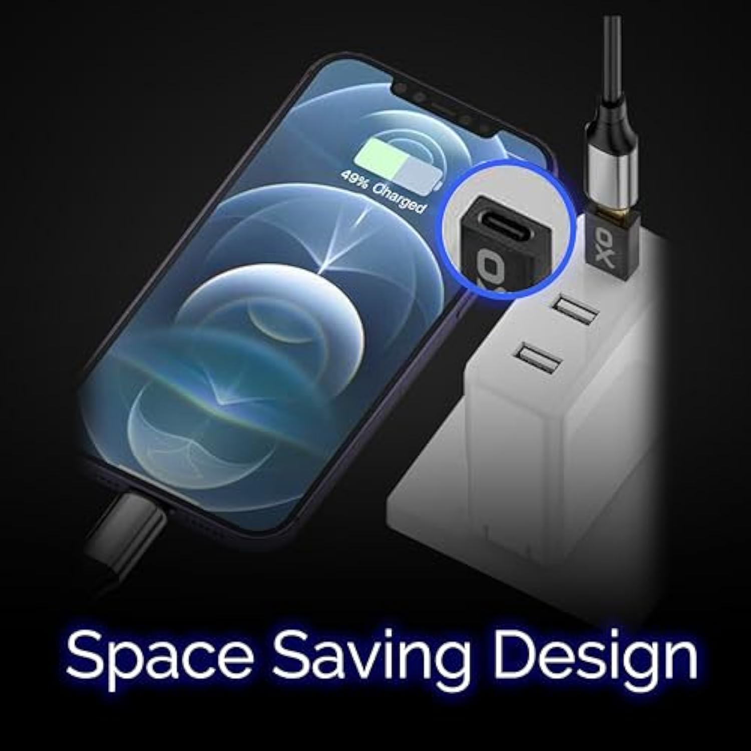 [10Gbps] Usb To Usb C Adapter: Small But Mighty! High-Speed Type-C To Usb Adapter. [Usb-C 3.2] Usb C To Usb A Adapter For Charging & Data Transfer (Black, Usb-C Female (3-Pack))