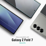 Designed For Samsung Galaxy Z Fold 7 Screen Protector, [1 Pack] 9H Hardness Hd Tempered Glass Film, Anti-Scratch No Dust Bubble Free Z Fold 7 Screen Protector Clear [Case Friendly]