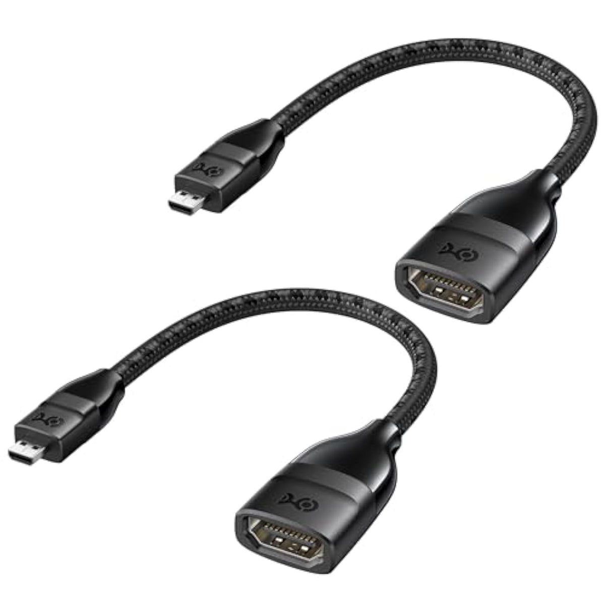 Cable Matters 2-Pack 8K / 4K 120Hz Micro HDMI to HDMI Adapter (Micro HDMI Adap