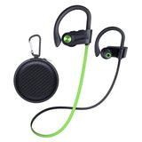Bluetooth Headphones, Wireless Earbuds Ipx7 Waterproof Bluetooth 5.3 Headphones With 16Hrs Playtime Stereo Bass Headsets With Mic Running Headsets With Earhooks For Sports Running Workout