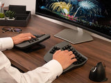 Advantage360 Professional Split Ergonomic Keyboard - Bluetooth | Mechanical Switches | Fully Programmable Open Source | Contoured Shape | Adjustable Tenting | Backlit