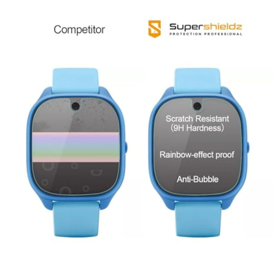 (2 Pack) Designed For Verizon (Gizmo Watch 3) Tempered Glass Screen Protector, Anti Scratch, Bubble Free