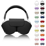 For Apple Airpods Max Case,Smart Case Cover Accessories With Sleep Mode Made By Pu Leather Original Replacement Carrying Case For Airpod Pro Max Headphones, Black