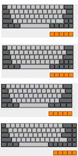 Dsa Profile Blank 61 64 68 Ansi Keyset Thick Pbt Keycap Set For Cherry Mx Mechanical Keyboard Gh60 Xd64 Gk64 Tada68 (Only Keycap)
