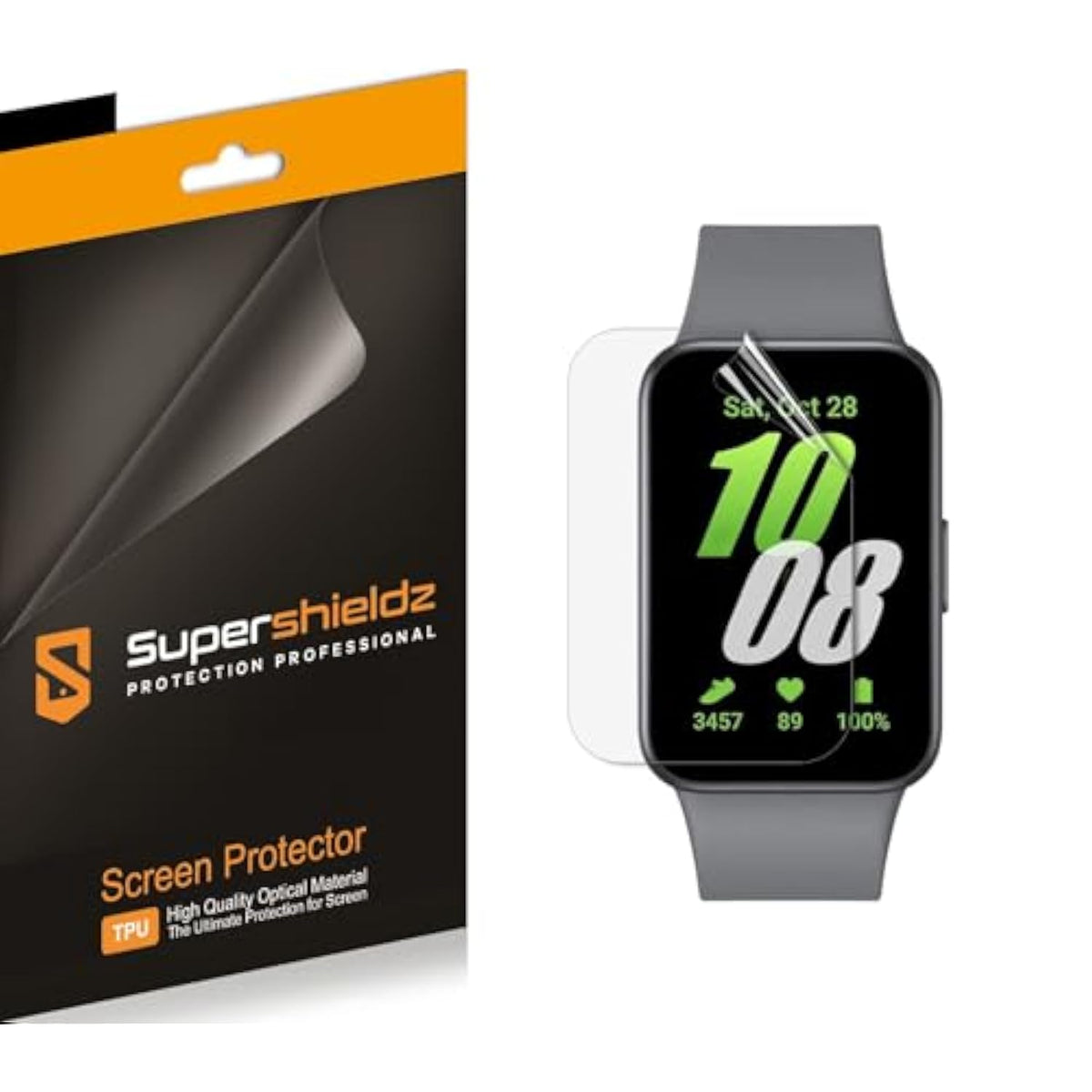 (3 Pack) Designed For Samsung Galaxy Fit 3 Screen Protector, High Definition Clear Shield (Tpu)