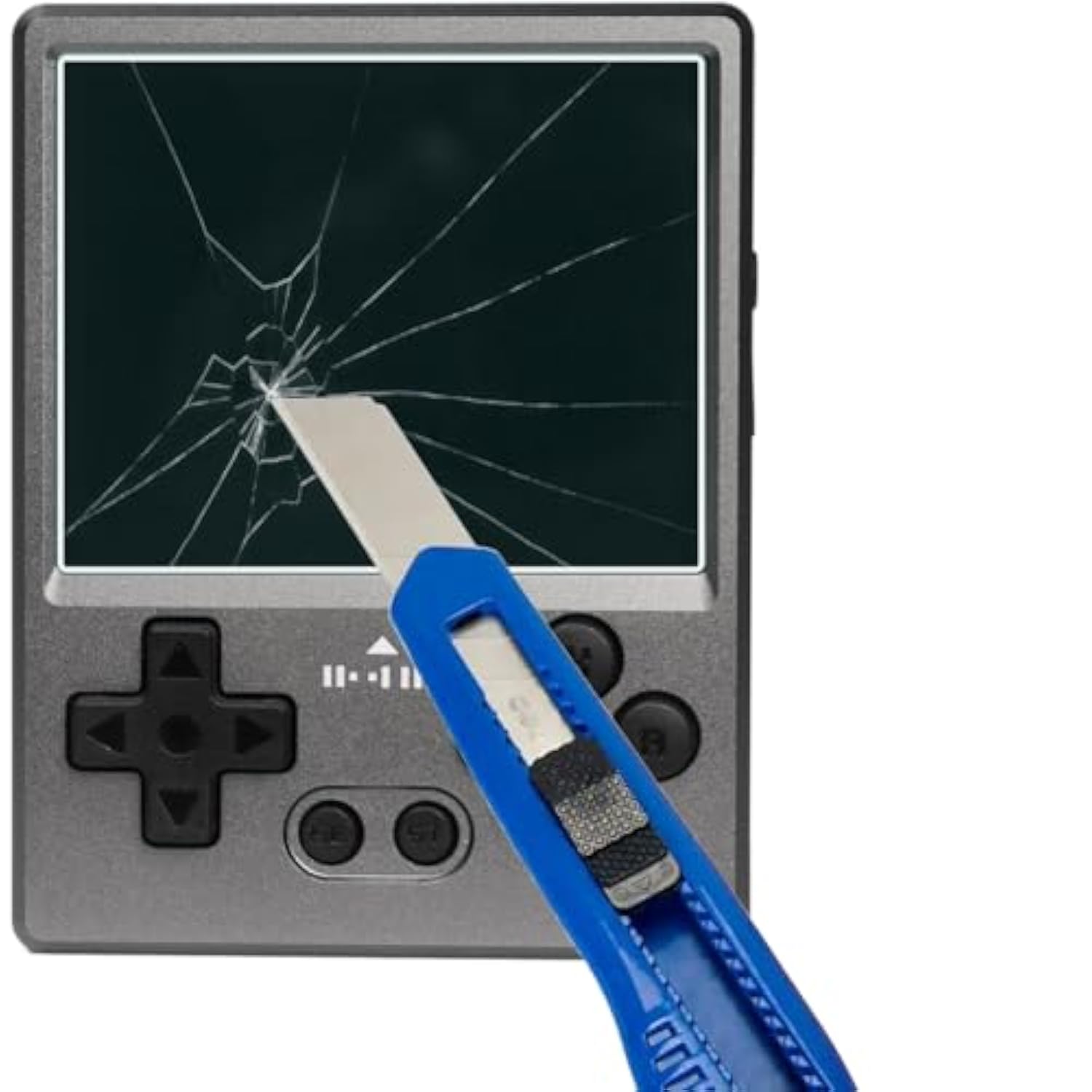 Screen Protector For Miyoo Mini+ / Miyoo Mini Plus Game Console (For Accessories), 0.3Mm High Definition 9H Hardness Optical Lcd Premium Glass Protective Cover [3 Pcs]