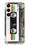 Case for Galaxy S26 Shockproof Scratchproof with TPU Soft Bumper Retro Cassette Tape Case Compatible with  Galaxy S26