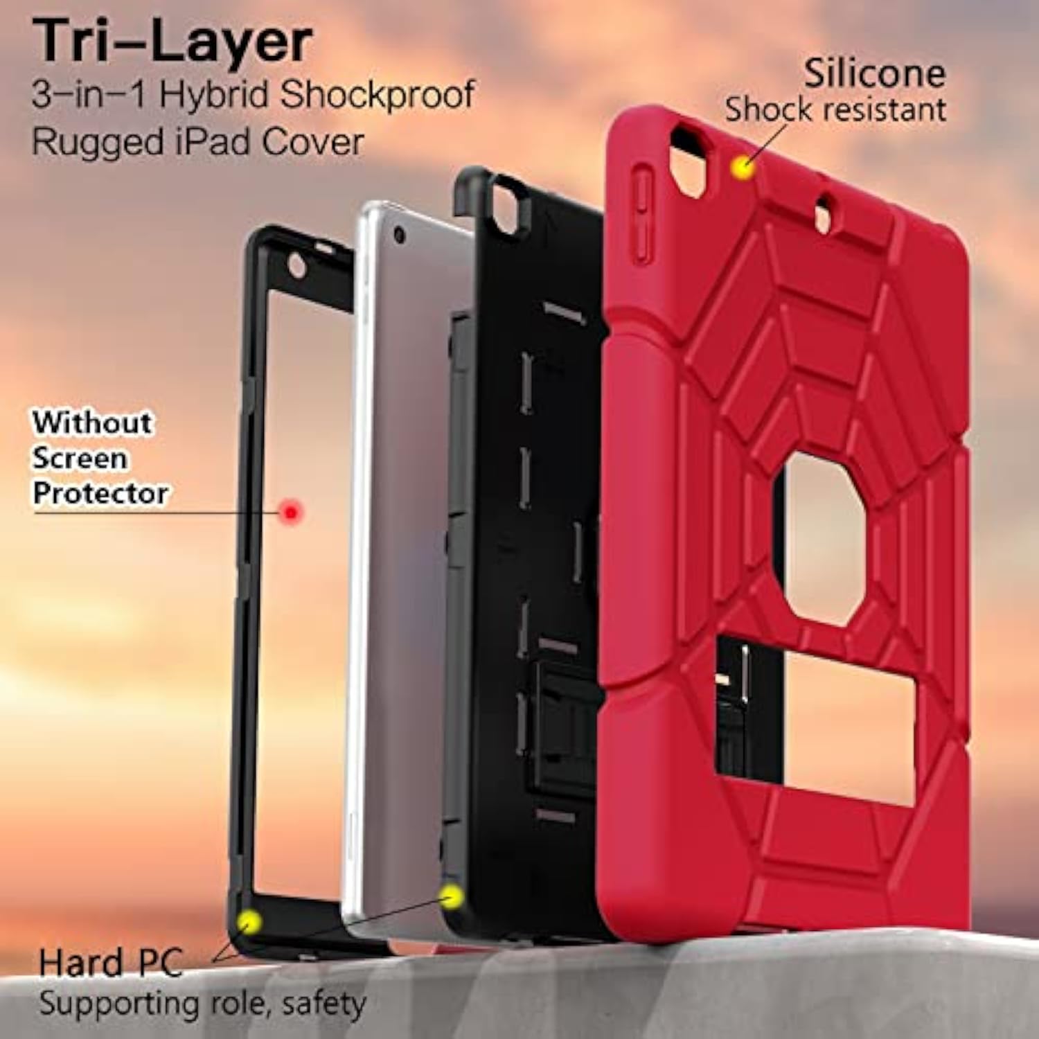 For Ipad 6Th/5Th Generation Cases 2018/2017, For Ipad Air 2 Case 2014 9.7 Inch