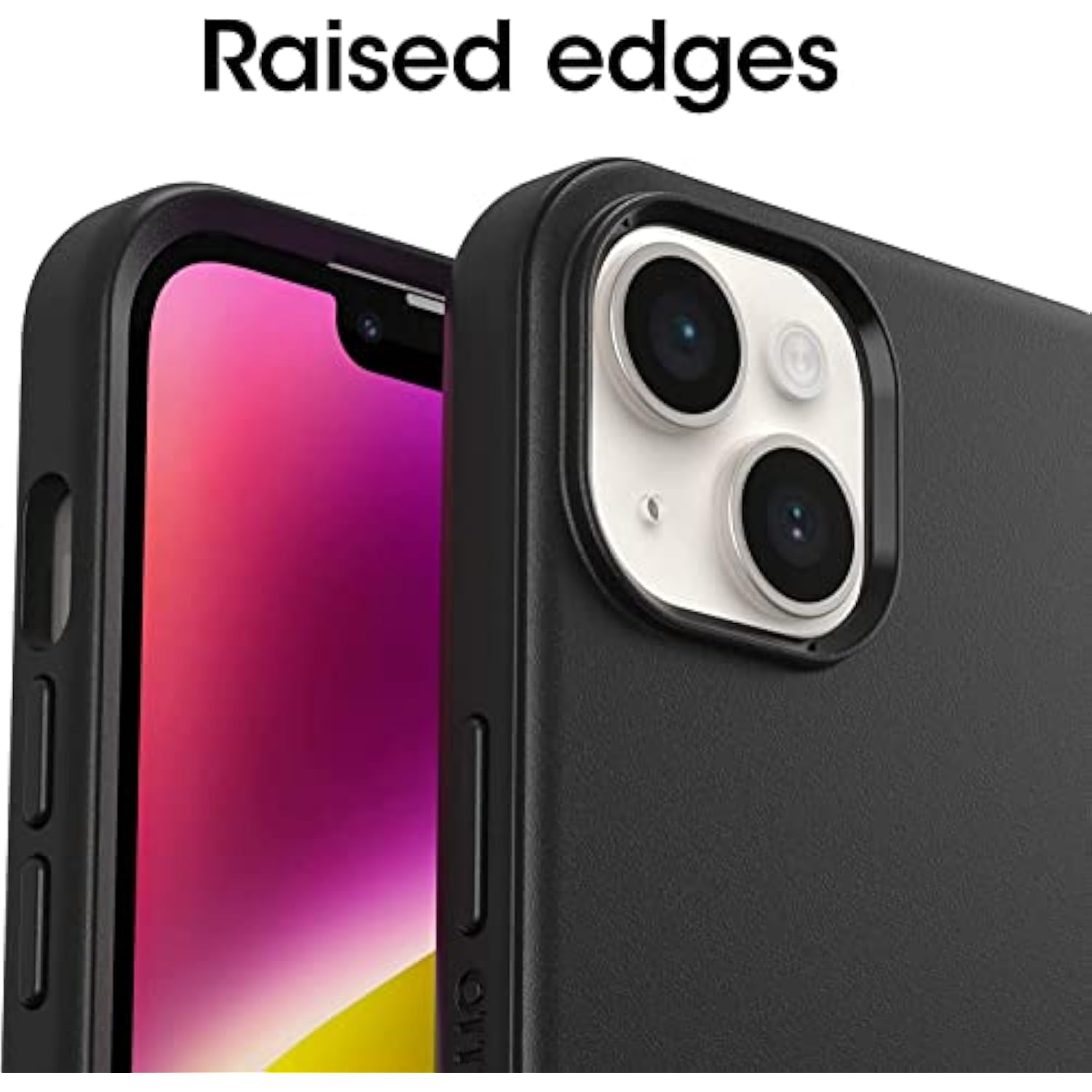 OtterBox Symmetry Series Case for iPhone 14 & iPhone 13 (Only) - Non-Retail Packaging - Black