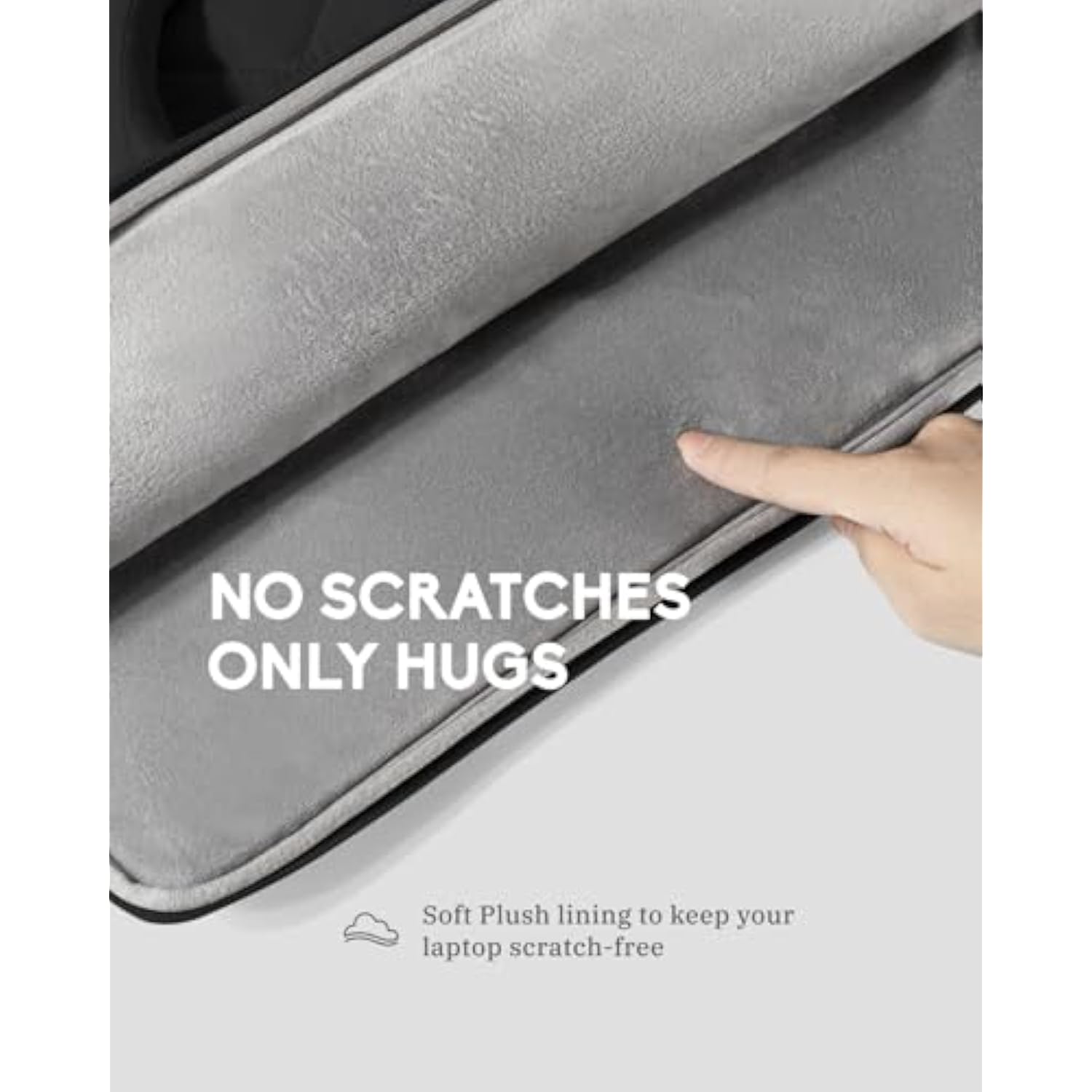 Puffy Laptop Sleeve 15-16 Inch - Laptop Carrying Sleeve With Handle & Accessories Case - Shockproof Protective Laptop Case For Macbook Pro 16 Inch Sleeve,15.6 Inch Hp Carrying Case, Black