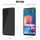 (3 Pack) For Tcl 50 Xe 5G Privacy Screen Protector Anti Spy Private Tempered Glass, Anti Scratch, 9H Hardness