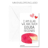 Mini Wine & Cheese Charcuterie Board Valentines (Set Of 24, Wallet-Sized Cards) For Valentine'S Day (Set Of 24)