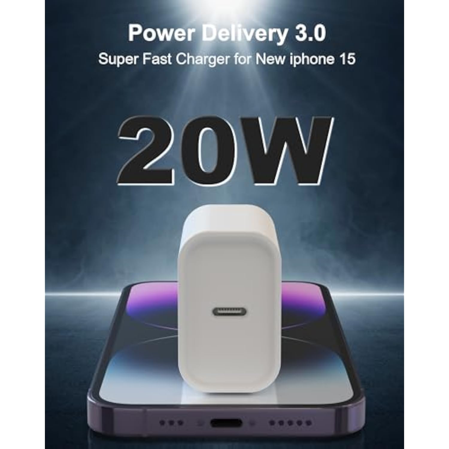 Iphone 17 16 15 Charger Fast Charging Type C Chargers Usb C Charger Block Iphone 17 Chargers With 2 Pack 6Ft Cable For Iphone 17/17 Plus/17 Pro Max/16/16 Plus/16 Pro Max/15/15 Pro Max/Ipad Pro/Samsung