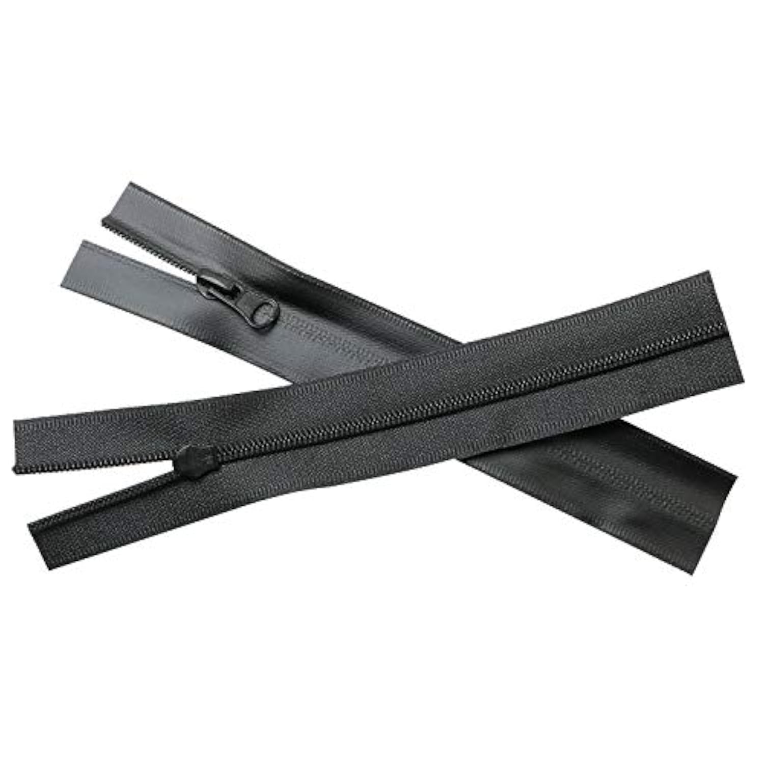 6Pcs Black Waterproof Zipper Pvc No.3 Zipper For Outdoor Products Lugg