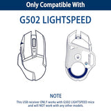 New Usb Dongle Mouse Receiver Adapter Replacement For Logitech G502 Lightspeed Wireless Gaming Mouse