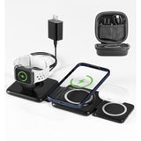 3 In 1 Mag-Safe Charging Station For Apple Device 20W Fast Charging Wireless Charger For Iphone 15/14/13/12/11 Series And Airpods 3/2/Pro 2/Pro,Iwatch Ultra/8/7/6/5/4/3/2/Se