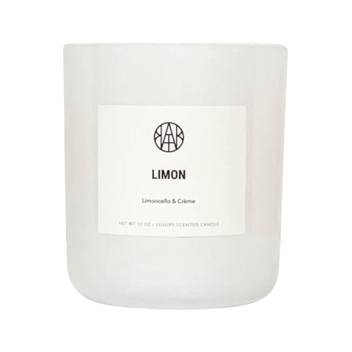 Limon Candle - 85 Hr Burn Time Non-Toxic Plant-Based Coconut Wax - Room-Filling - Limoncello & Cream Scent - Gourmand & Fresh
