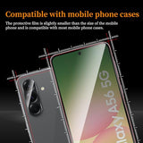 [2+2 Pack Privacy Screen Protector for  Galaxy A56 5G?2 Anti-Spy Tempered Glass Film+2 Camera Lens Protector, Anti-Scratch, 9H