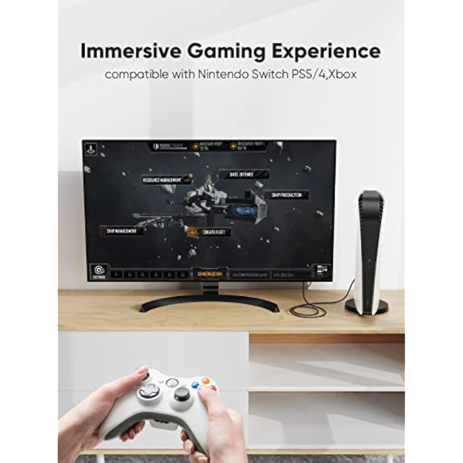 CableCreation DVI to HDMI Adapter,2-Pack Bi-Directional DVI Male to HDMI Female Converter, Support 1080P, 3D for PS3,PS4,TV Box,Blu-ray,Projector,HDTV