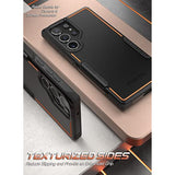 Neon Series Case Designed For Samsung Galaxy S23 Ultra 5G 6.8 Inch, Dual Layer Heavy Duty Tough Rugged Lightweight Slim Shockproof Protective Case 2023 New Cover For Galaxy S23 Ultra 5G, Black