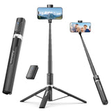 60'' Selfie Stick Tripod,Tripod For Iphone Wireless Remote For Selfies,Group Photograph,Video Recording. Phone Stand Compatible With Iphone Android Phone,Camera