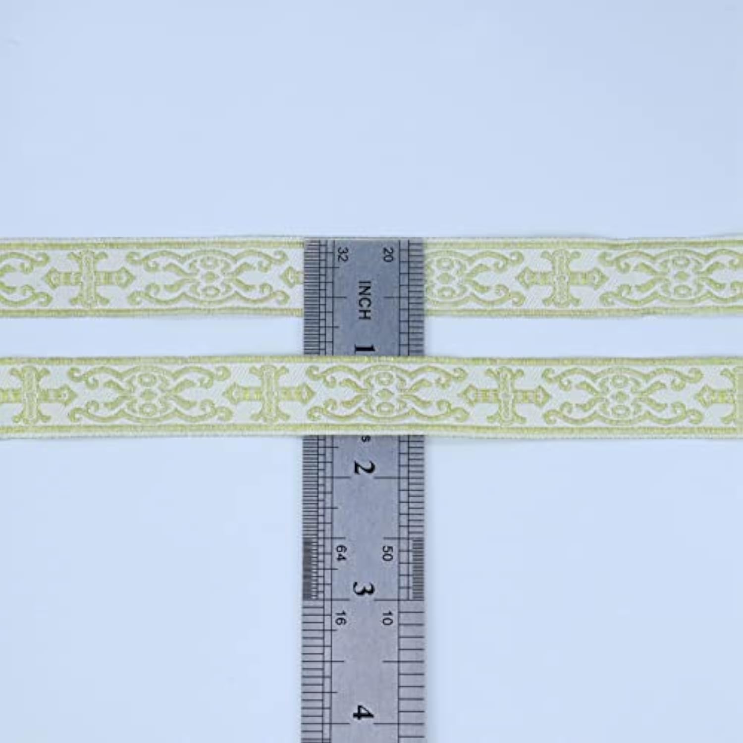 Boho Jacquard Ribbon 10 Yards Gold Embroidery Jacquard Trim For Sewing