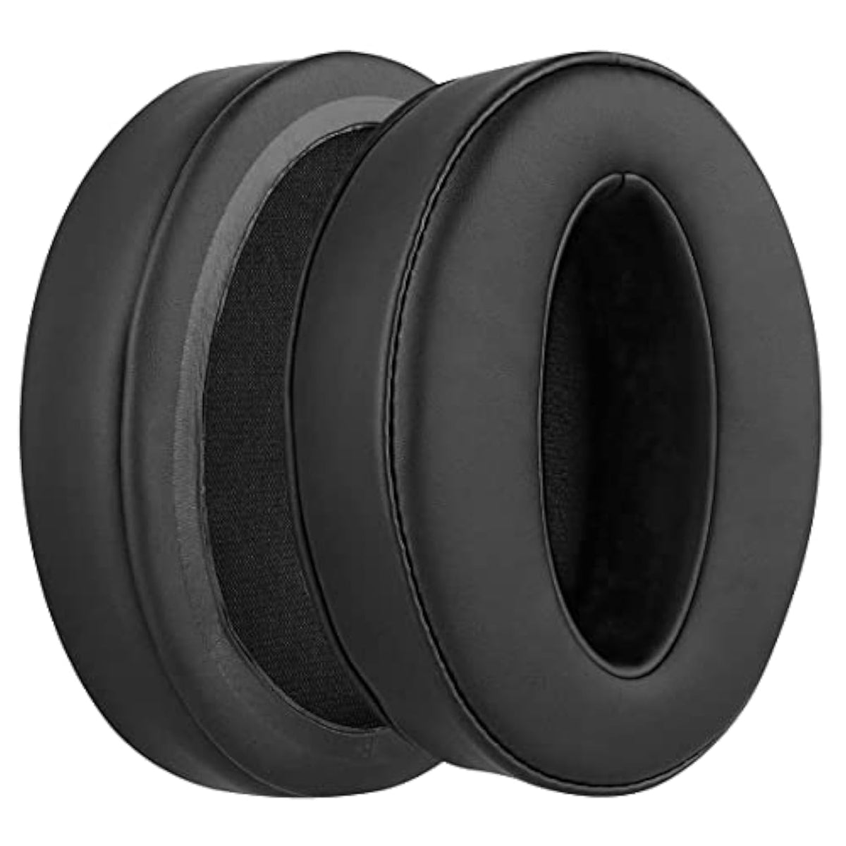Replacement Earpads Cushions Compatible With Sennheiser Hd4.50/Hd4.40 On-Ear Headphone, 1 Pair Artificial Leather Ear Pads With Soft Memory Foam, Noise Isolating Earpads(Black)