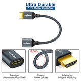Hdmi Male To Mini Hdmi Female Adapter Cable, Male Hdmi To Female Mini Hdmi Cab