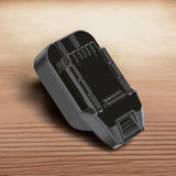 1 Adapter For Bauer 20V Tools - Compatible With Dewalt And Hercules 20V Batteries For Power Supply, No Charging Function - Adapter Only, Black