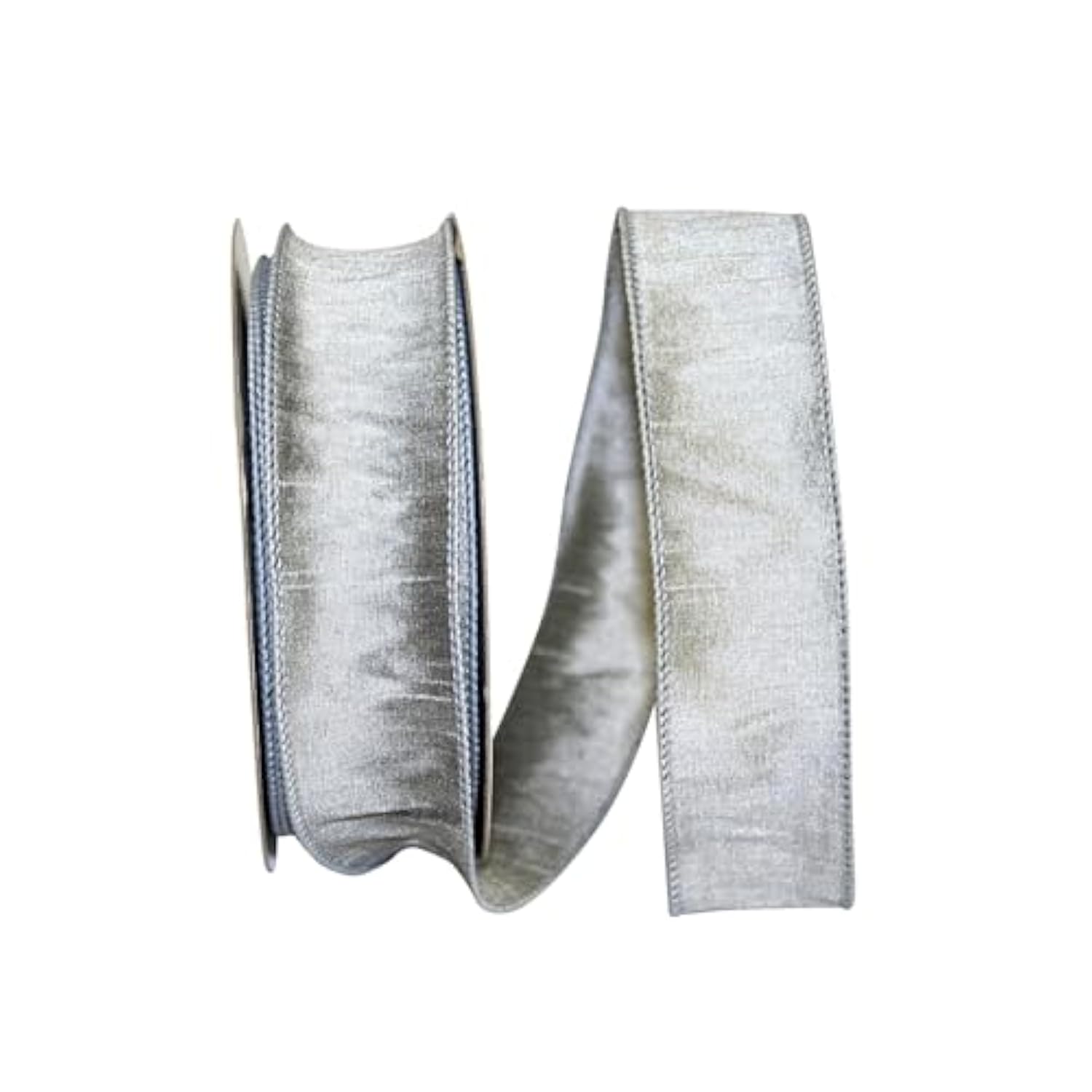 92975W-070-09H Dupioni Supreme Wired Edge Ribbon, 1-1/2 Inch X 20 Yard