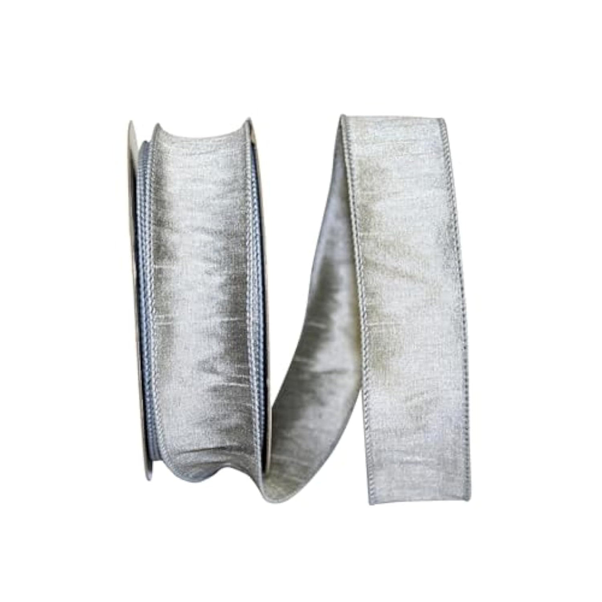 92975W-070-09H Dupioni Supreme Wired Edge Ribbon, 1-1/2 Inch X 20 Yard