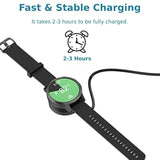 Watch Charger Charging Cable For Garmin(Fit For All Series Instinct/Forerunner/Venu/Fenix/Vivoactive), [2-Pack, 3.3Ft] Garmin Watch Charging Stand Charger Dock