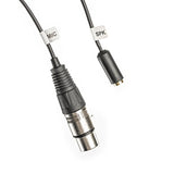Tcb2 Xlr Microphone To Trrs Smartphone Adapter With Headphone Jack - Compatible With Iphone And Android - Xlr Female To 3.5Mm Male Y Splitter