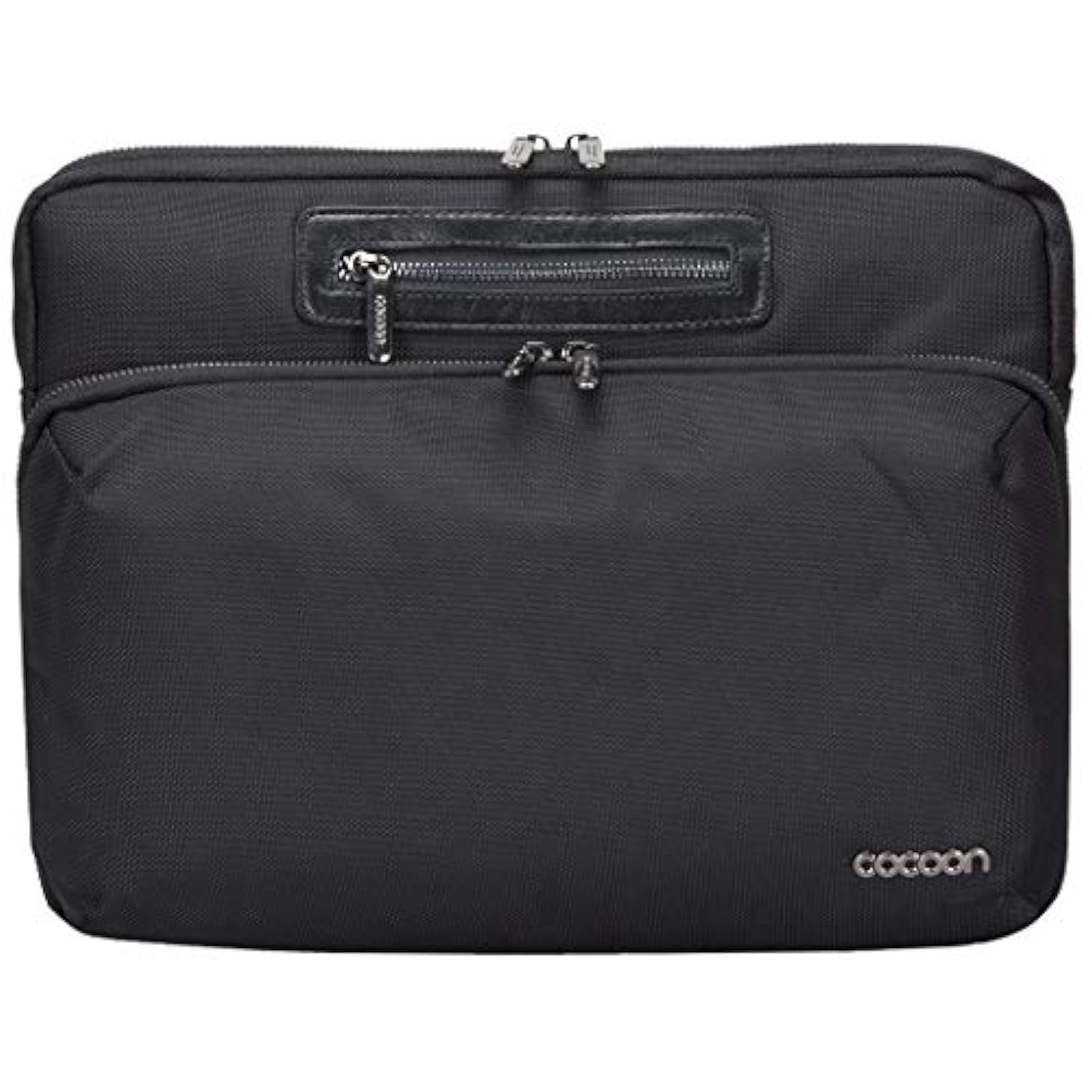 Cocoon MCS2305BK Buena Vista 13" Laptop Sleeve with Built-in Grid-IT! Accessory Organizer (Black)