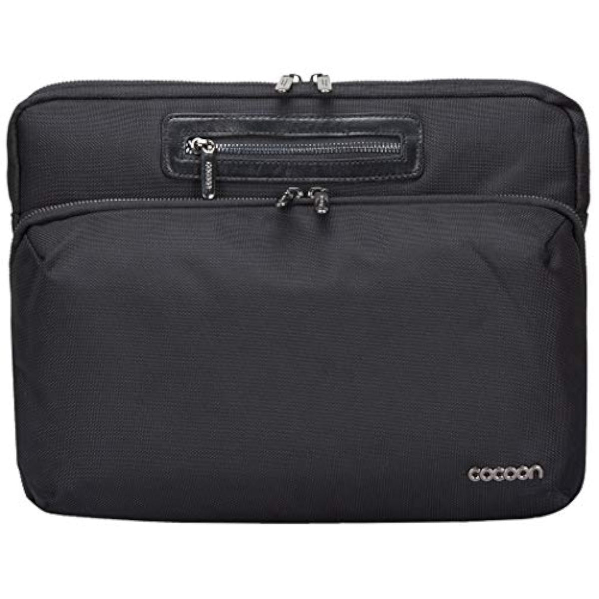 Cocoon MCS2305BK Buena Vista 13" Laptop Sleeve with Built-in Grid-IT! Accessory Organizer (Black)