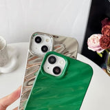 For Iphone 14 Plus Case,Water Ripple Pattern Curly Wave Shape Soft Phone Case (Wine Red)