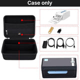 Case Compatible With Jadens Bluetooth Thermal Shipping Label Printer, Portable Storage Bag For Accessories (Case Only)
