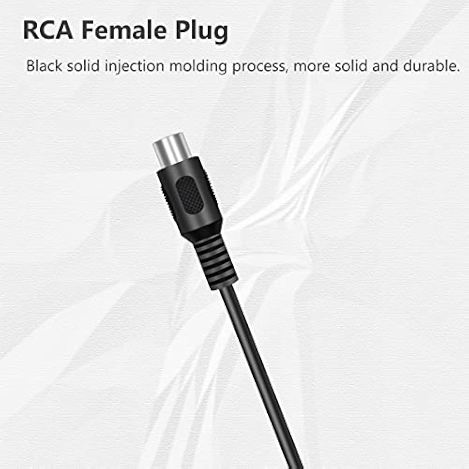 4 Pack Rca Female To Speaker Wire, Rca Female Plug Adapter Connector To Bare W