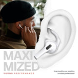 3 Pairs For Airpods Pro 1St Gen Ear Hooks Covers [Added Storage Pouch] Accessories Compatible With Apple Airpods Pro Generation 1 (White)