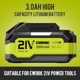 21V Max Lithium Ion Battery 3.0Ah Upgraded Version ()