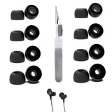 [8 Pairs] Replacement Ear Tips For Jlab Jbuds Pro, With 3 In 1 Cleaner Kit, Silicone Ear Tips (Xs/S/M/L)
